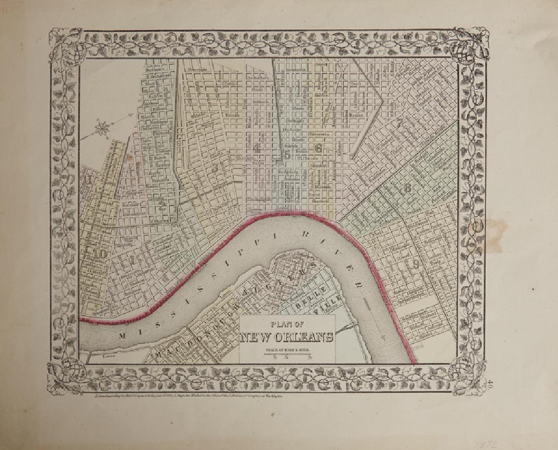 Samuel Augustus Mitchell (1790-1868), "Plan of New (1 of 1)