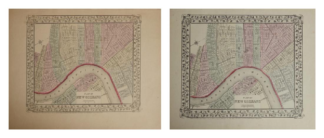 Two Copies of Samuel Augustus Mitchell (1790-1868), (1 of 3)