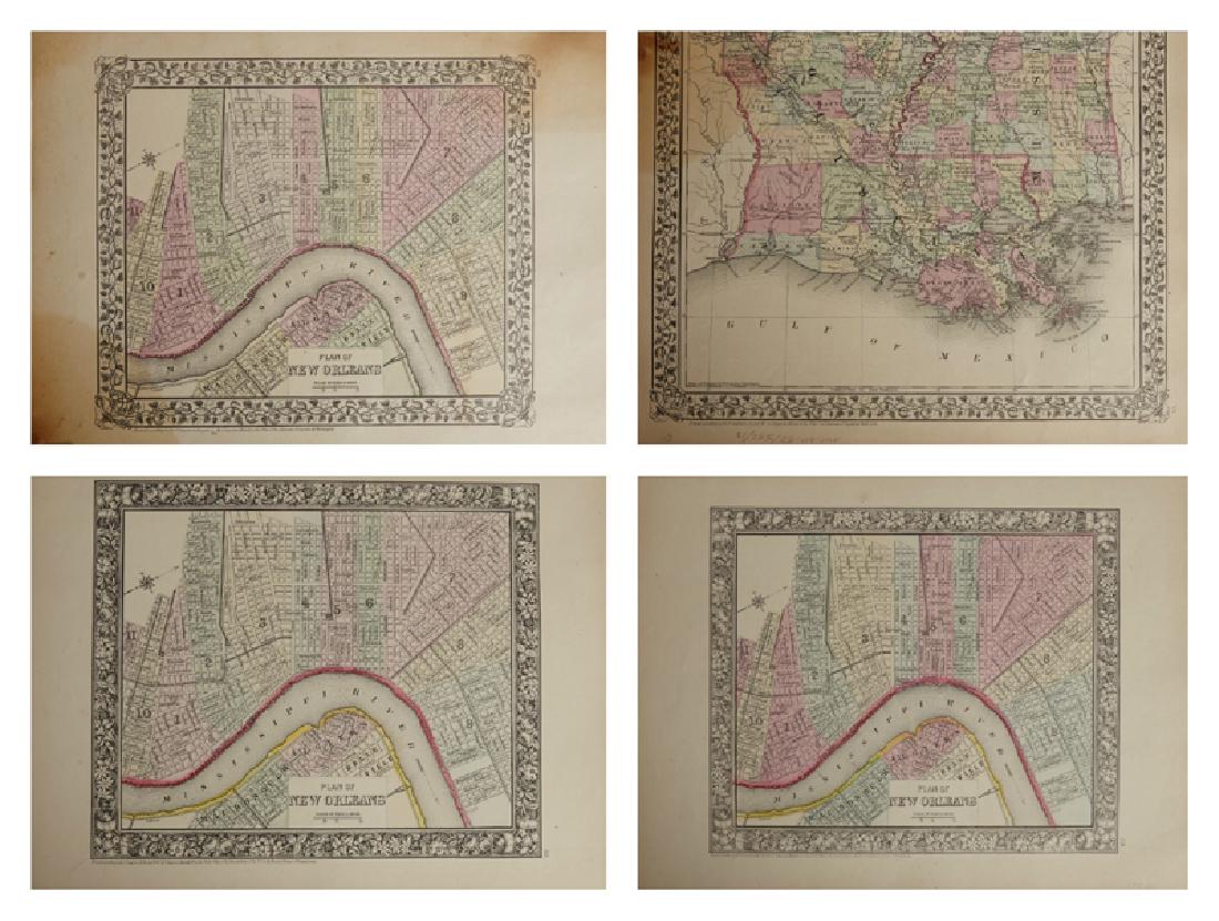 Three Copies of Samuel Augustus Mitchell (1790-1868), (1 of 5)