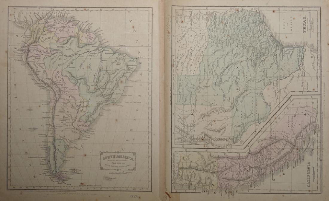 E. Wells, "Texas /California (front), Western Division (1 of 2)