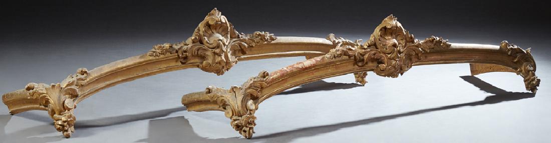 Exceptional Pair of French Carved Wood Gold Lead (1 of 1)