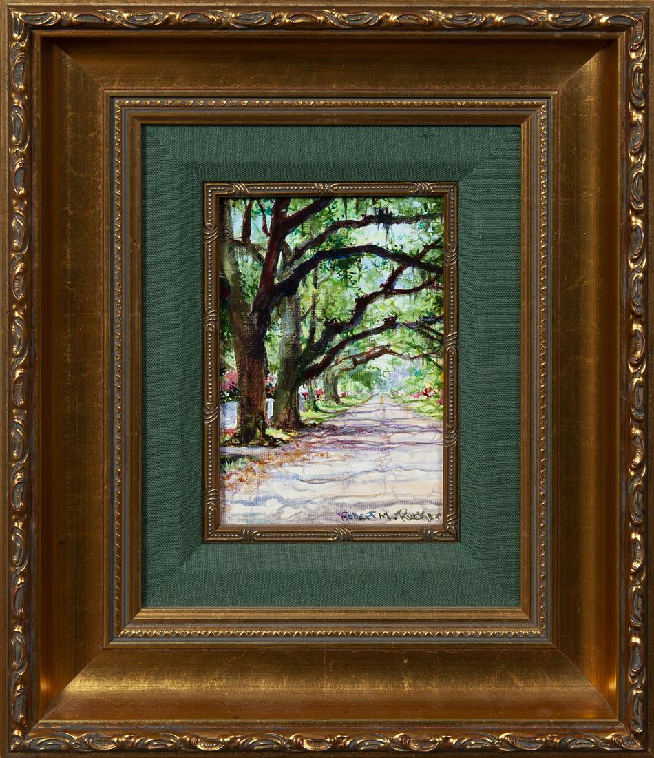 Robert M. Rucker (1932-2001), "Path Through the Oak (1 of 2)