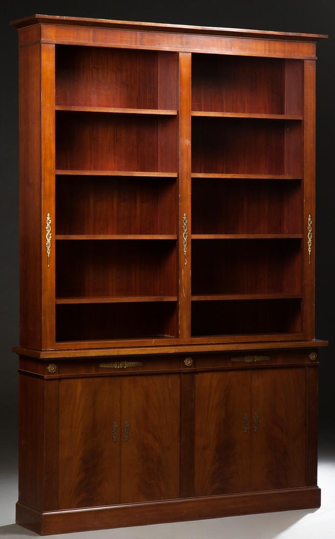 French Empire Style Carved Mahogany Ormolu Mounted (1 of 1)