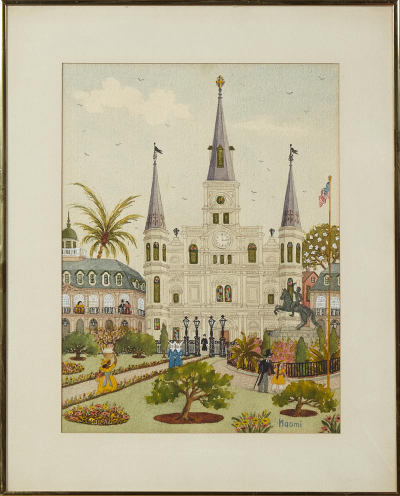 Naomi Kronengold (1904-, New Orleans), "Jackson (1 of 2)