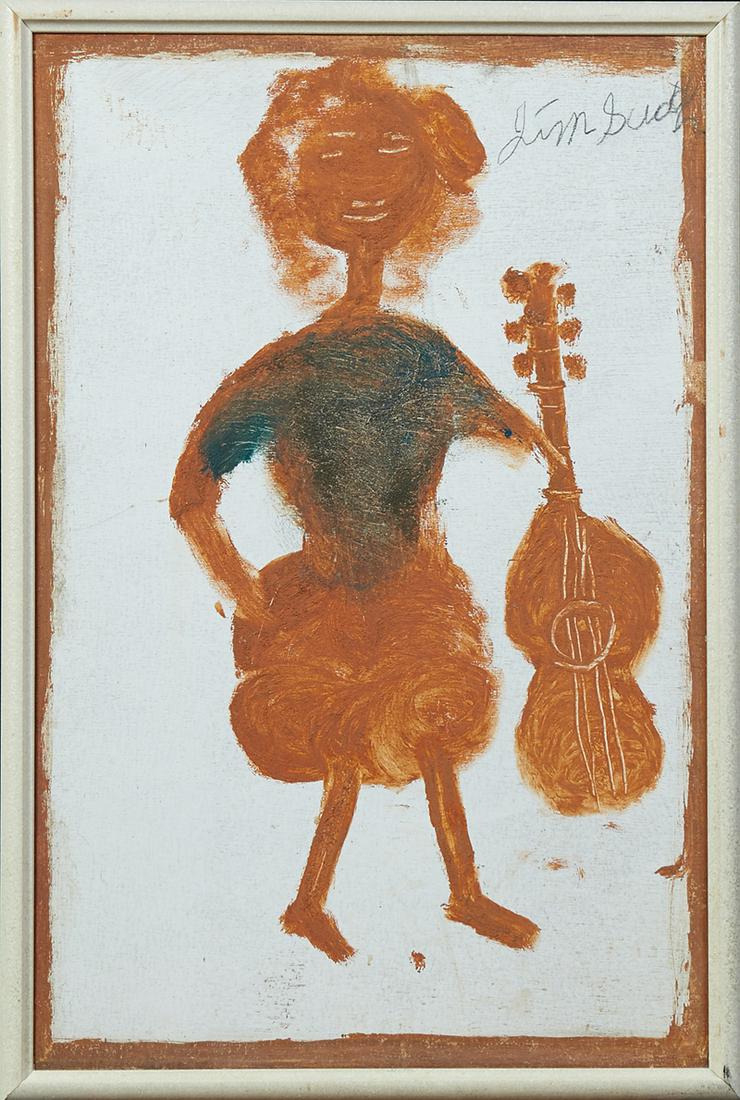 Jimmy Lee Sudduth (1910- 2007, American), "Woman with (1 of 1)