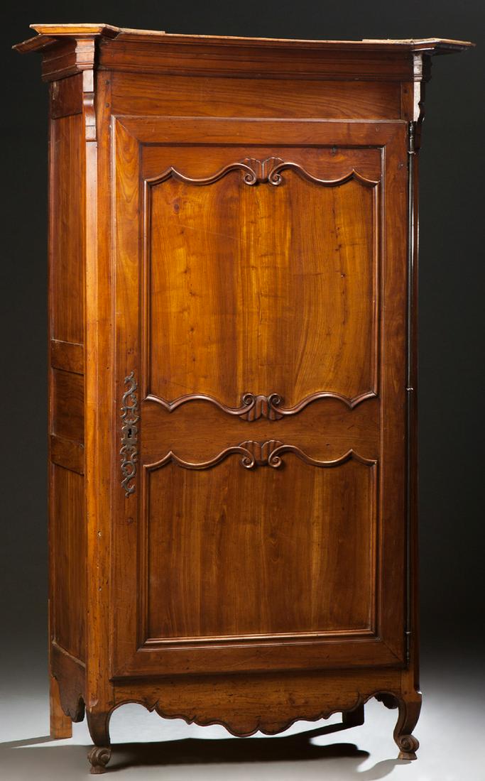 French Provincial Louis XV Style Carved Walnut (1 of 1)