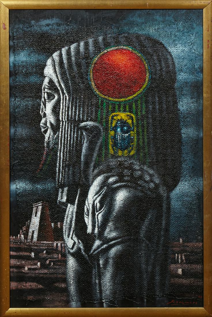 Noel Rockmore (1928-1995, New Orleans), "Amenhotep III (1 of 2)