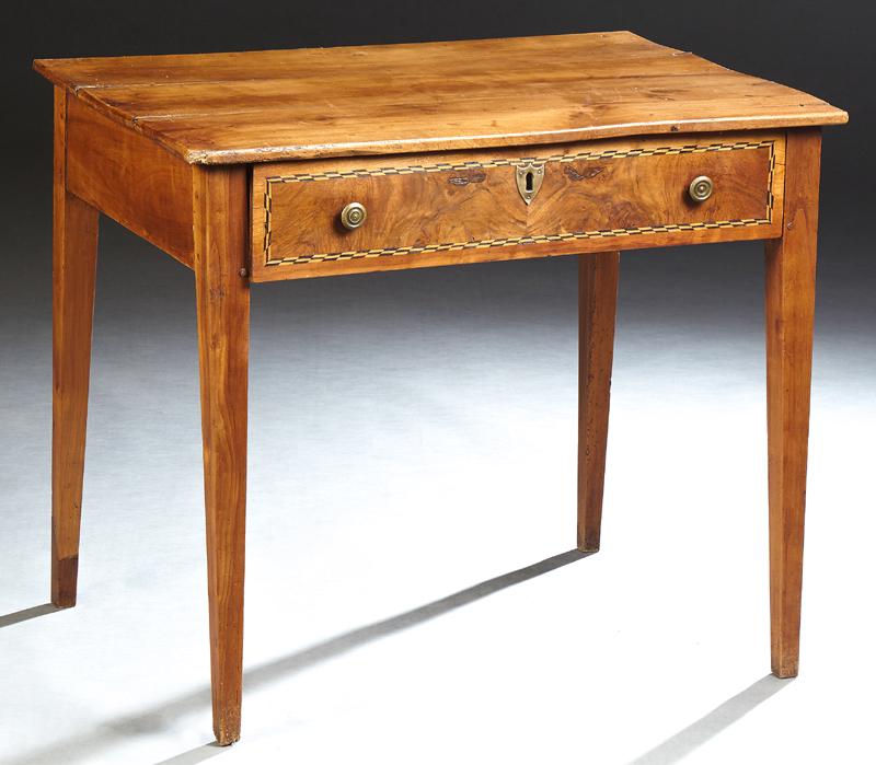 French Louis Philippe Style Carved Walnut Writing (1 of 1)