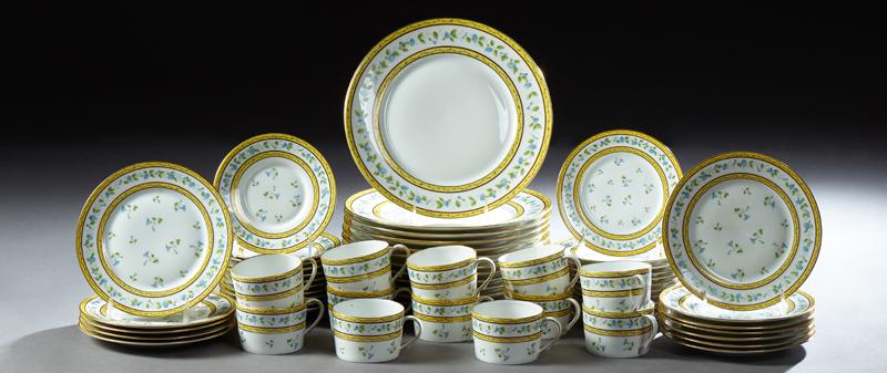 Fifty-Nine Piece Set of Limoges Porcelain Ceralene (1 of 2)