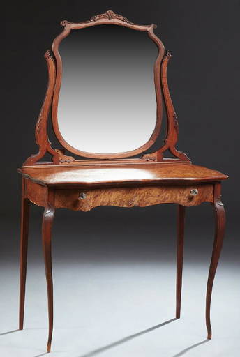 American Birdseye Maple Dressing Table, early 20th c., - Jan 18, 2020