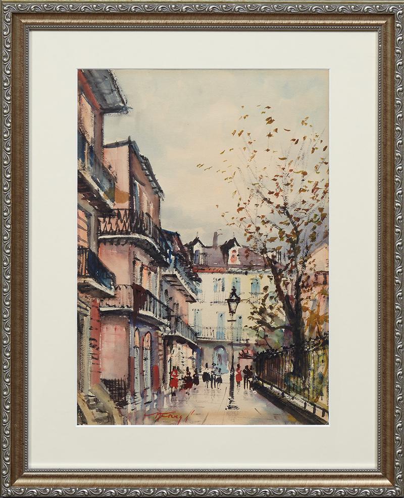 Nestor Hippolyte Fruge (1916-2012, New Orleans), (1 of 2)