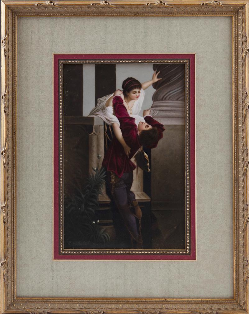 After Hans W. Makart (1840-1884), "Romeo and Juliet," (1 of 5)