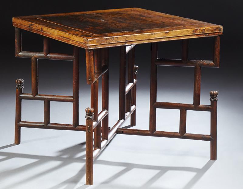 Chinese Ming Dynasty Folding Table, 17th c., the square (1 of 15)
