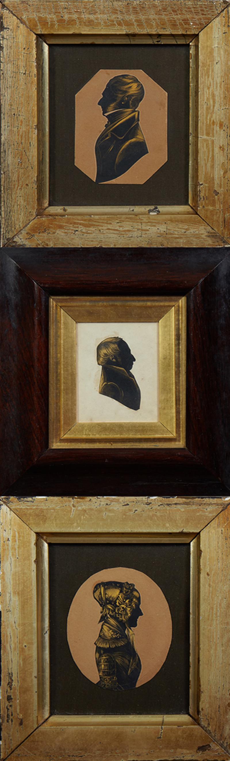 English/American School, Three Portrait Bust (1 of 4)