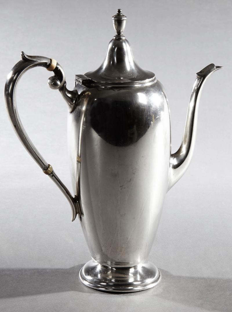 Gorham Sterling Tea Pot, early 20th c., #391, 1 1/4 (1 of 2)