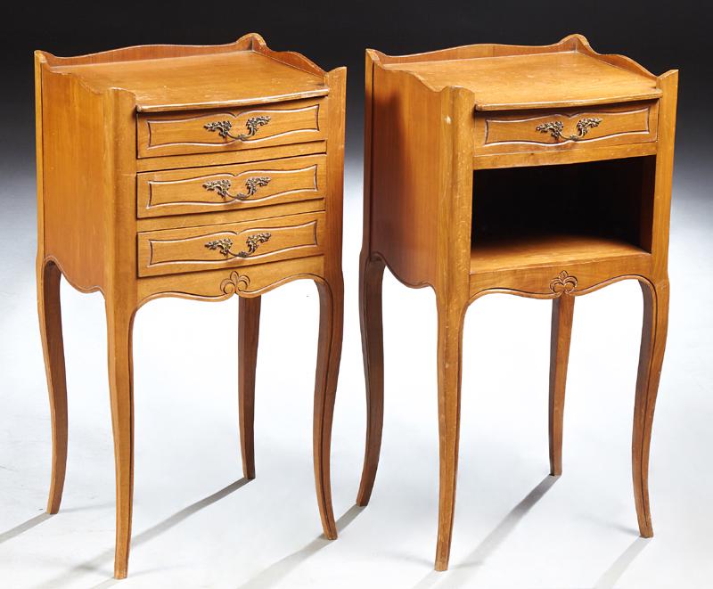 Pair of French Louis XV Style Carved Cherry (1 of 1)