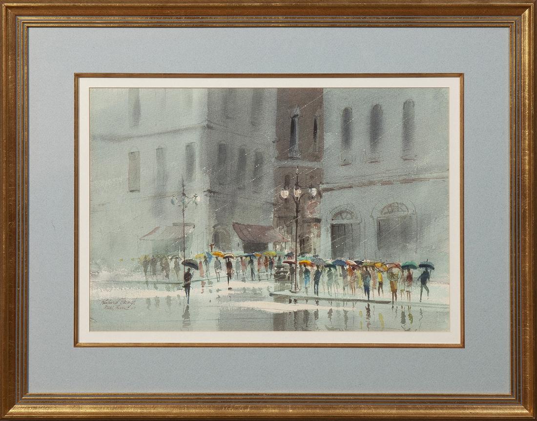 Richard Burrell Brough (1920-1996, Mississippi), "Rainy (1 of 1)