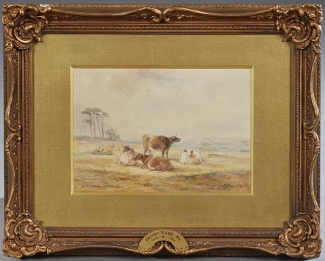 Henry Earp, Sr. (1831-1914), "Landscape with Cows," (1 of 1)