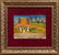 Mexican Retablo, 1950, oil on tin, giving thanks for