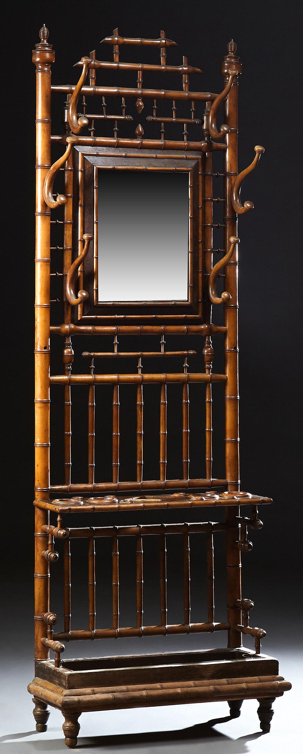 Unusual Anglo Chinese Bamboo Hall Tree, c. 1880, the (1 of 1)