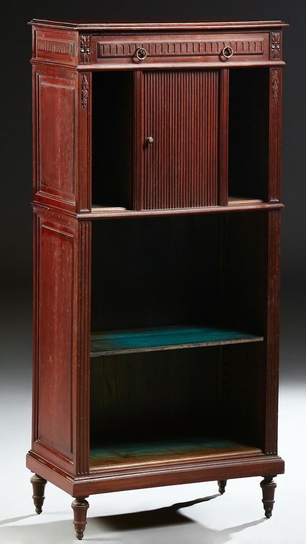 Diminutive French Louis XVI Style Carved Mahogany (1 of 1)