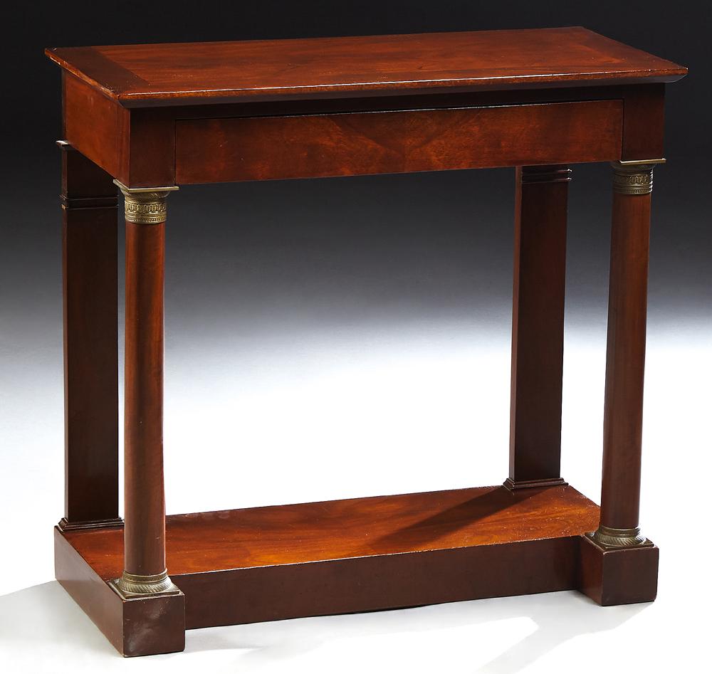 Diminutive French Empire Style Ormolu Mounted Carved (1 of 1)