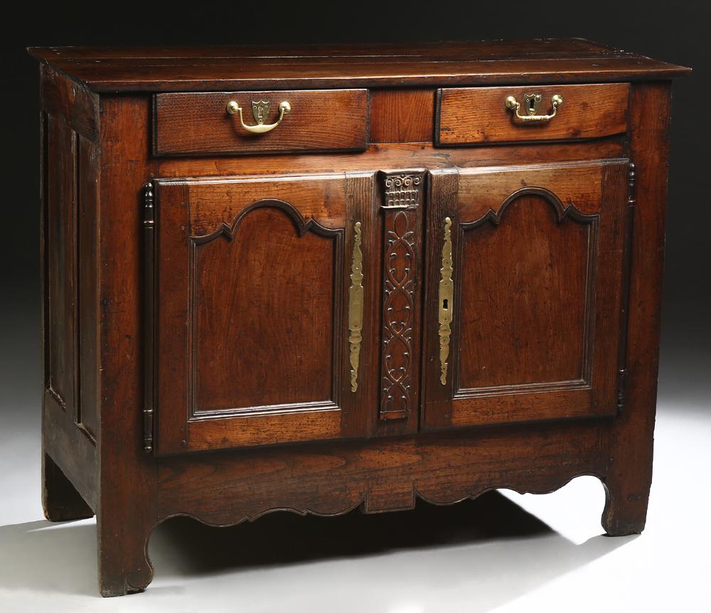 French Louis XV Style Carved Oak Sideboard, 19th c., (1 of 1)
