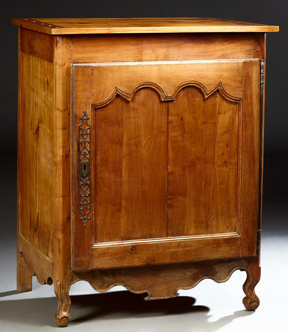 French Provincial Louis XV Style Carved Cherry (1 of 1)
