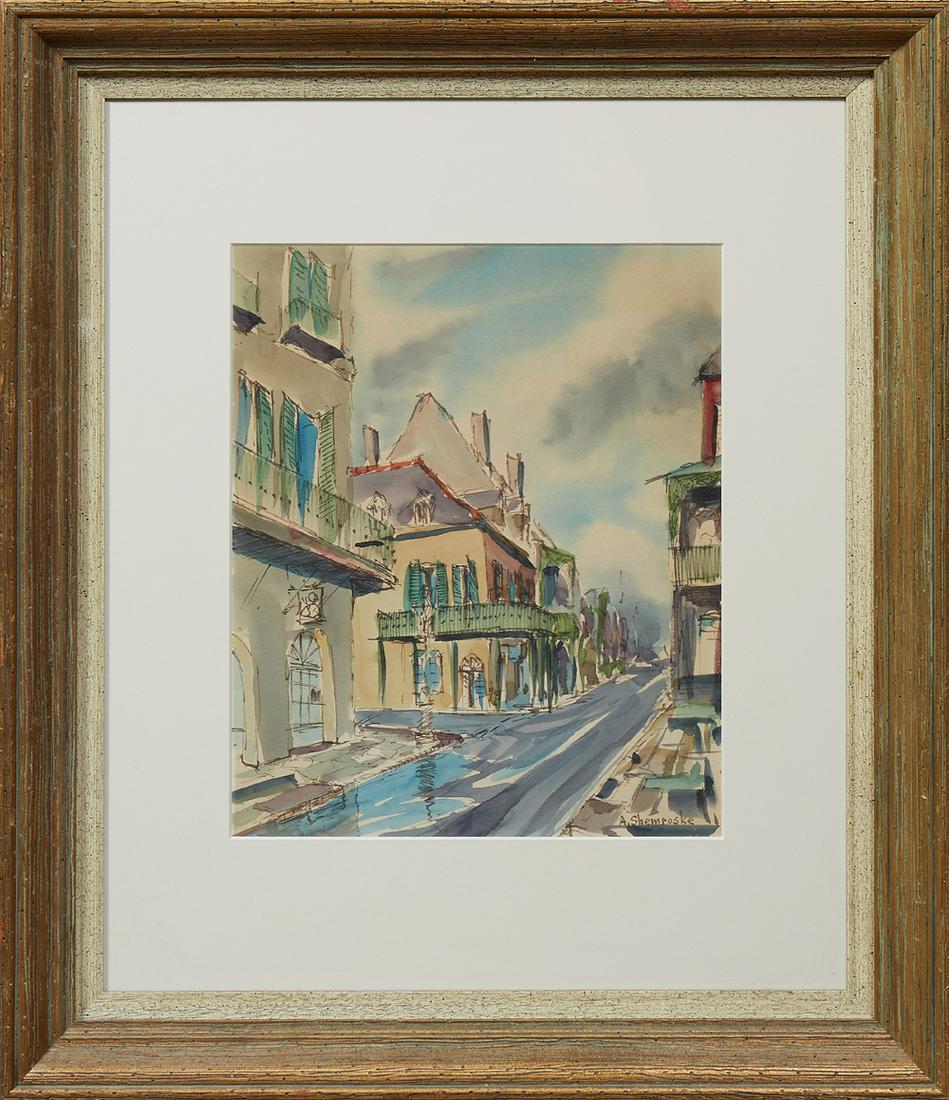 Anthony Shemroske (New Orleans), "French Quarter Street (1 of 2)