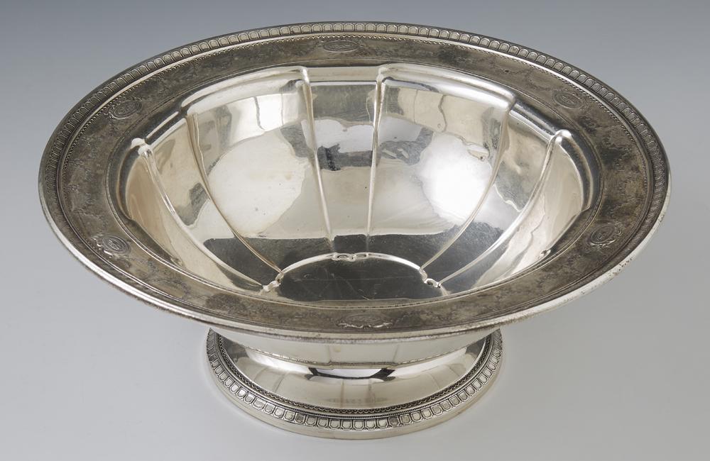 Sterling Silver Footed Lobed Center Bowl, 20th c., # (1 of 4)