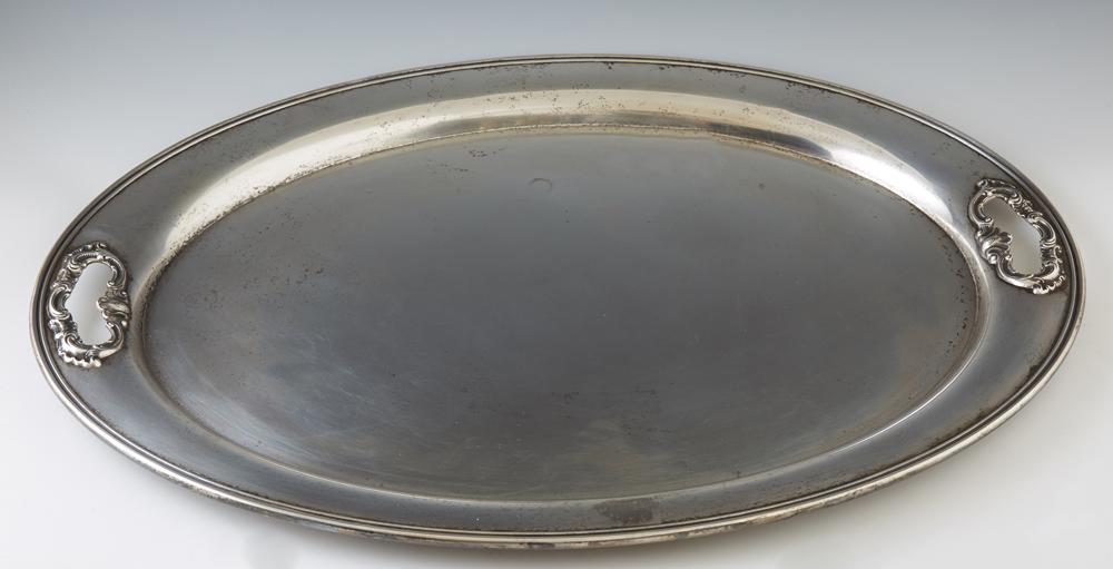 Large Sterling Waiter Tray, #1147, by Gorham, in the (1 of 2)