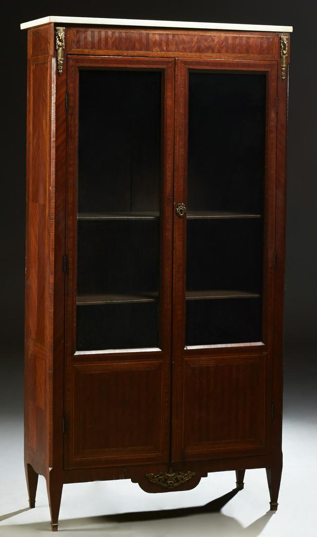 French Louis XVI Style Ormolu Mounted Inlaid Mahogany (1 of 1)