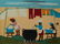 Clementine Hunter (1886-1988, Louisiana), "Wash Day," - 2