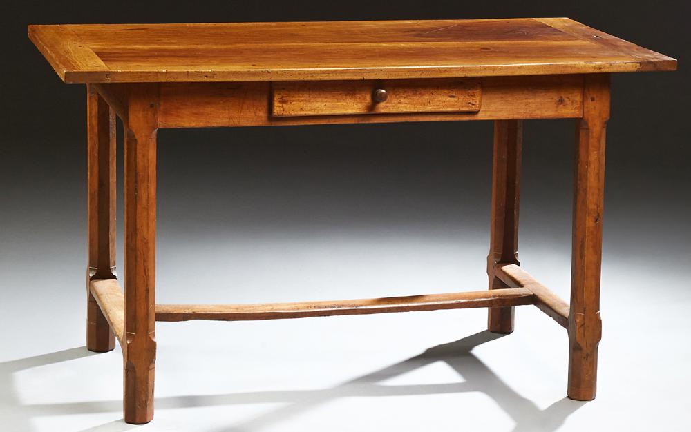 French Provincial Carved Cherry and Walnut Writing (1 of 1)