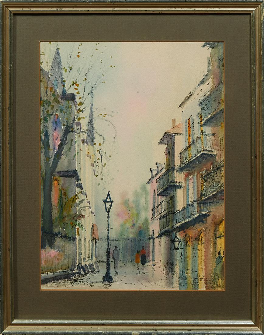 Nestor Hippolyte Fruge (1916-2012, New Orleans), "Pere (1 of 2)