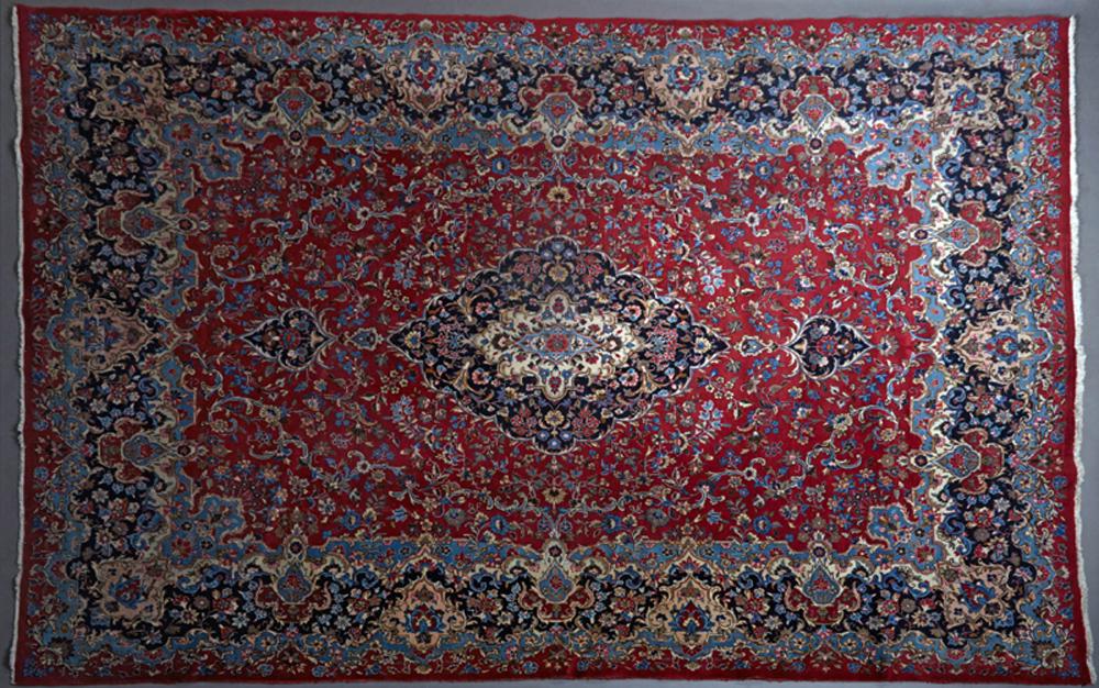 Large Meshad Persian Carpet, 10 (1 of 1)