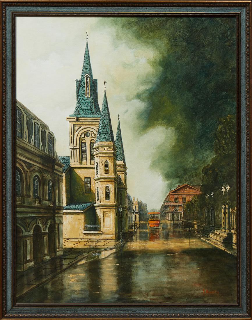James Hussey (1931- , New Orleans), "St. Louis (1 of 2)
