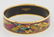 Hermes Wide Bangle Bracelet, with enamel black MC