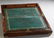 English Carved Rosewood Campaign Style Lap Desk, late - 2