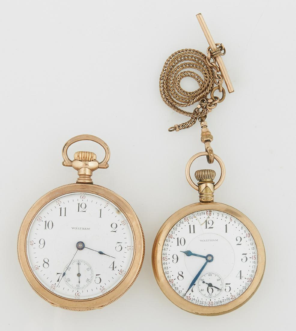 Two Waltham Gold Filled Pocket Watches, one a (1 of 2)