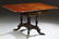 American Classical Brass Inlaid Carved Mahogany Drop - 2
