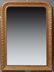French Louis Philippe Style Gilt and Gesso Overmantle