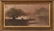 Louisiana School, "Bayou Scene with Boats," early 20th