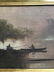 Louisiana School, "Bayou Scene with Boats," early 20th - 8