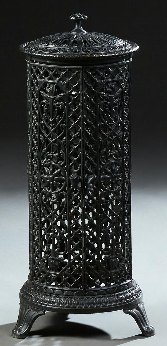 Continental Cast Iron Room Heater, late 19th c., of (1 of 1)