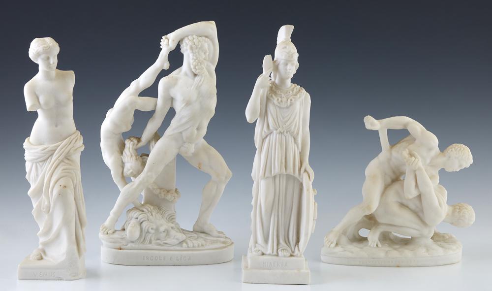 Continental School, "Venus," "Minerva," "Hercules," and (1 of 1)