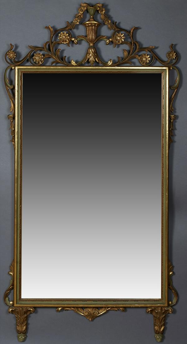 Italian Style Gilt Overmantel Mirror, 20th c., the (1 of 1)