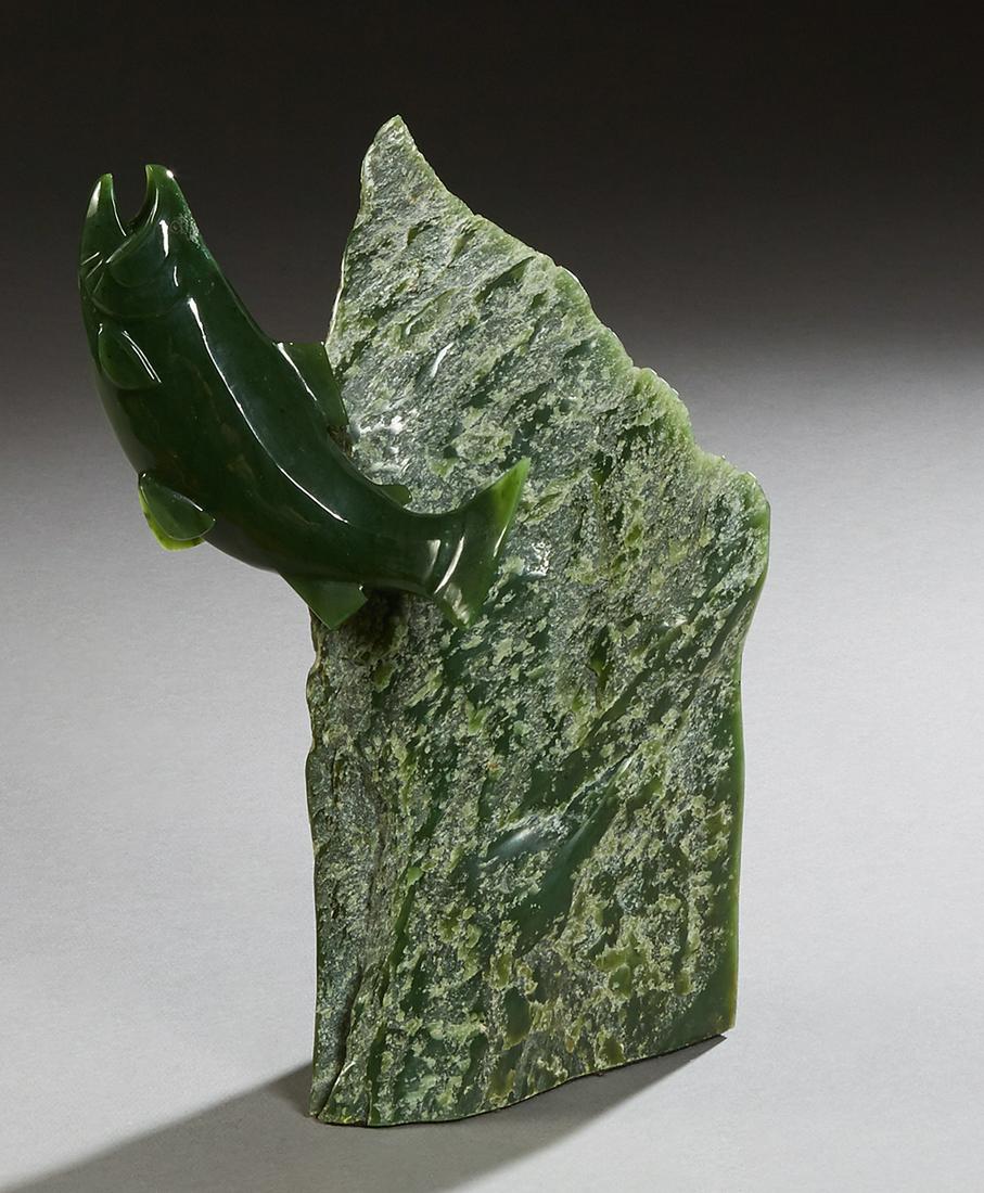 Lyle Sopel (1951- , Canadian), "Fish Swimming (1 of 11)