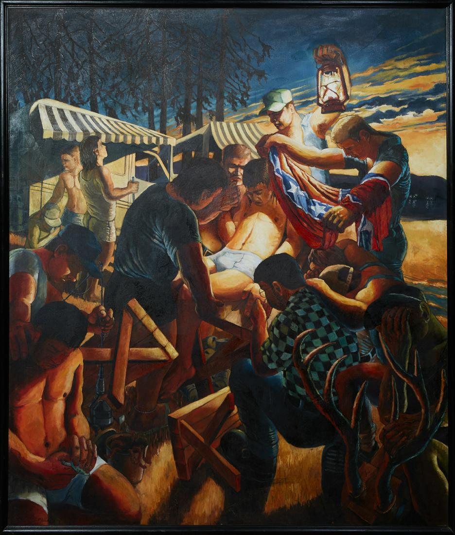 Michael Meads (1966-, Alabama), "The Calling Home of (1 of 3)