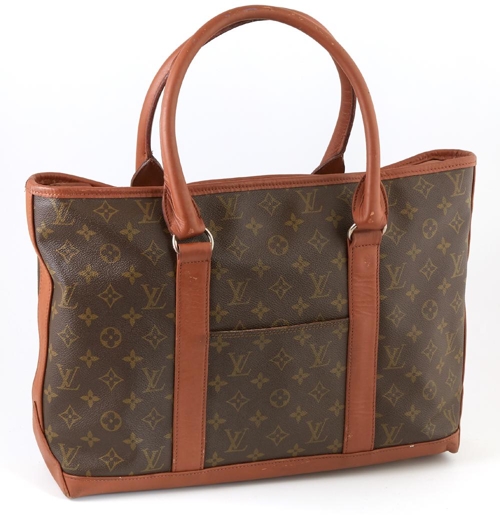Louis Vuitton Brown Monogram Coated Canvas PM Sac (1 of 3)